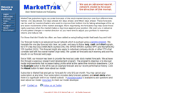 Desktop Screenshot of markettrak.com