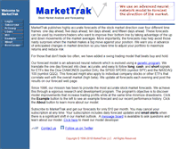 Tablet Screenshot of markettrak.com